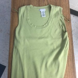 NWOT Lime Green Sleeveless Top